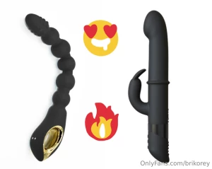 I am in love with these toys one is an anal vibrator and the other one