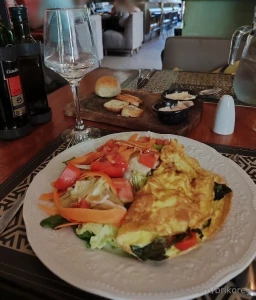 Lunch in the city on a shopping day