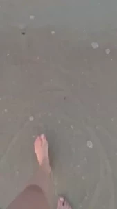 Just some lil teasers of my cute toes at the beach i wonder if you had part 3
