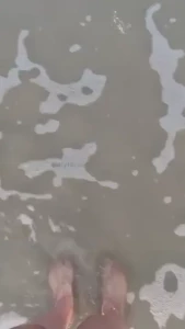 Just some lil teasers of my cute toes at the beach i wonder if you had part 2
