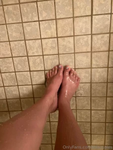 Wanna join me in the shower i need you to scrub my feet part 7