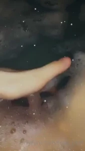 A little touch in the bath atleast i dont have to clean up after