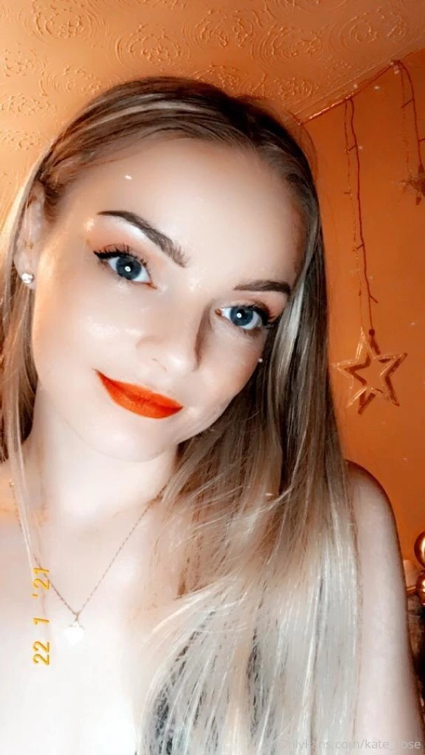 I wonder if you like my red lipstick or if it would be better around 