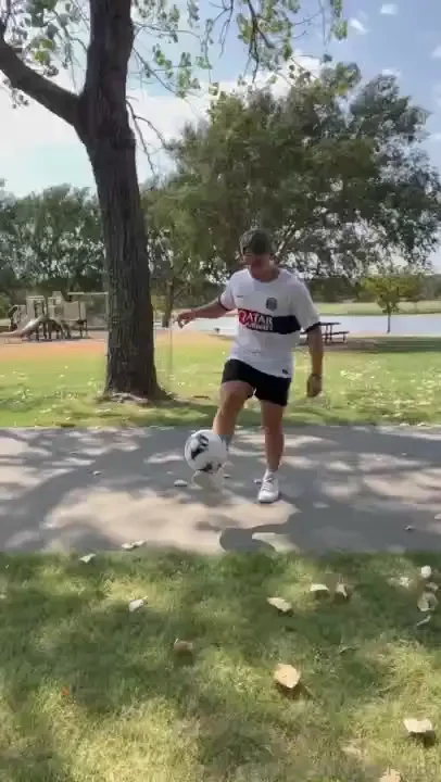 Just a casual stroll in the park 