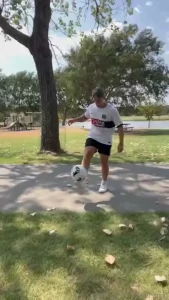 Just a casual stroll in the park