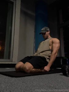 My pre cardio progression stretch out the shins and lower body gt