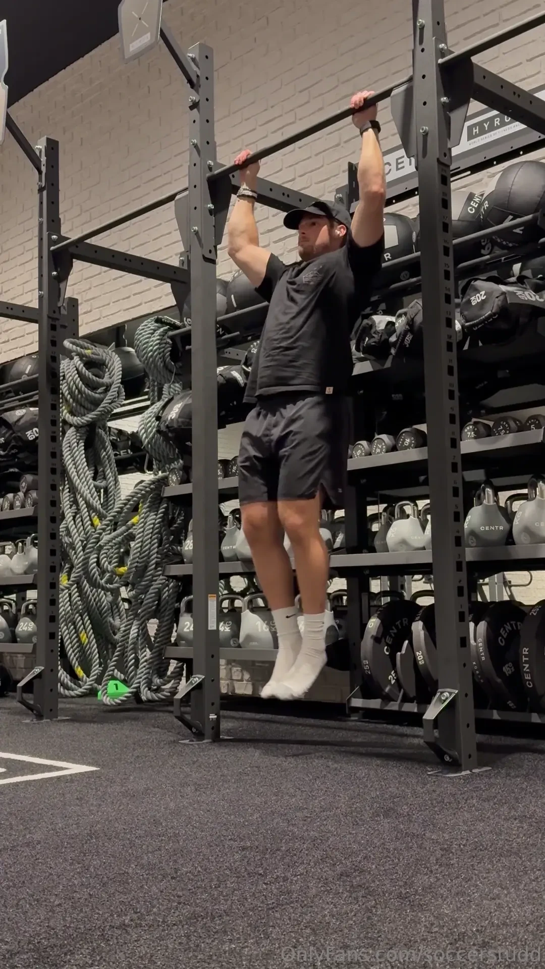 Hanging leg raises easy effective and targets the bottom abs which are 