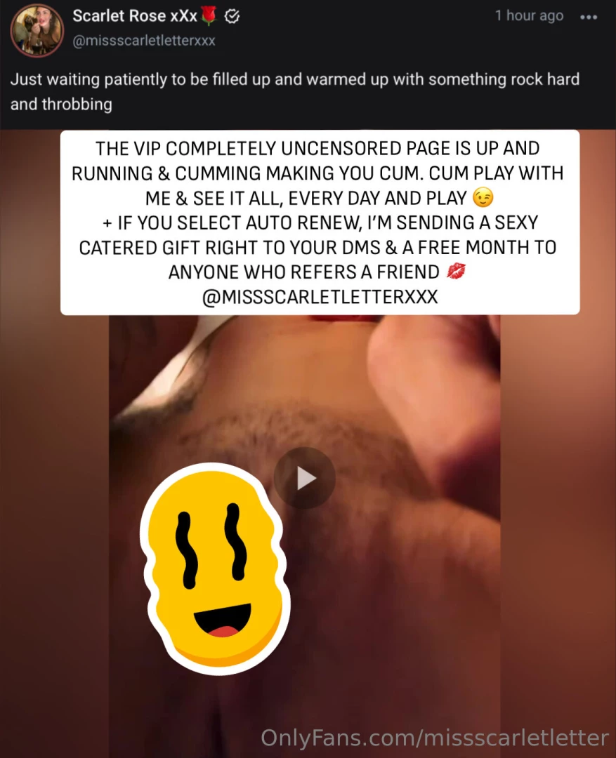 Cum play with me on the completely uncensored xxx page amp let me make 