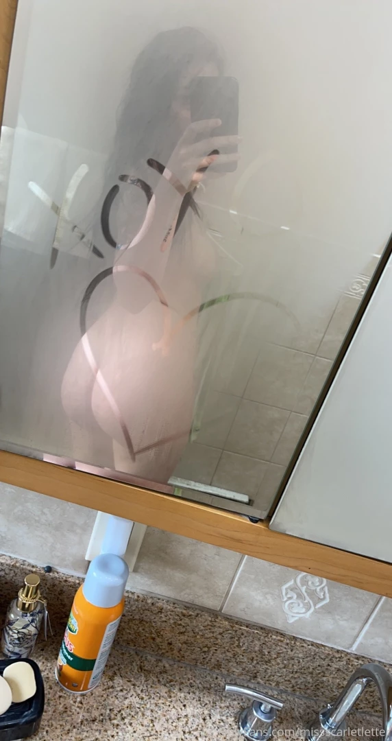 Quick steamy shower photo before bed sorry i haven t been so active part 1 