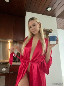 Satin red robe gt gt gt