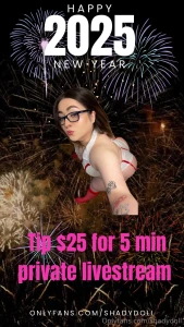 Get a private livestream i ll go live just for you and do whatever you