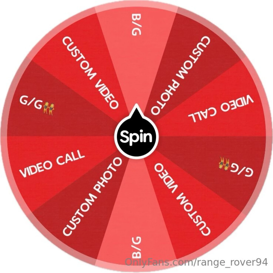 All you gotta do is tip to spin and see what the wheel of fortune 
