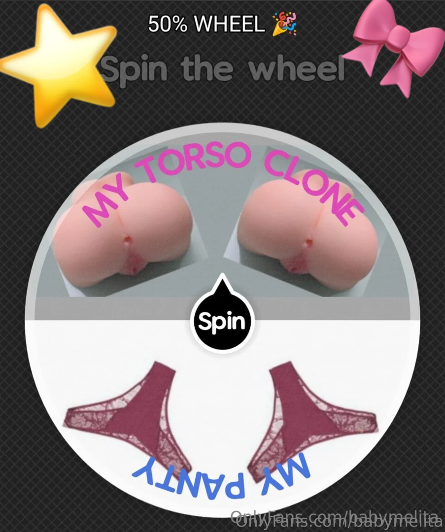 50 wheel 50 chance to win my torso clone 1 spin 38 2 spins 60 now 50 2 