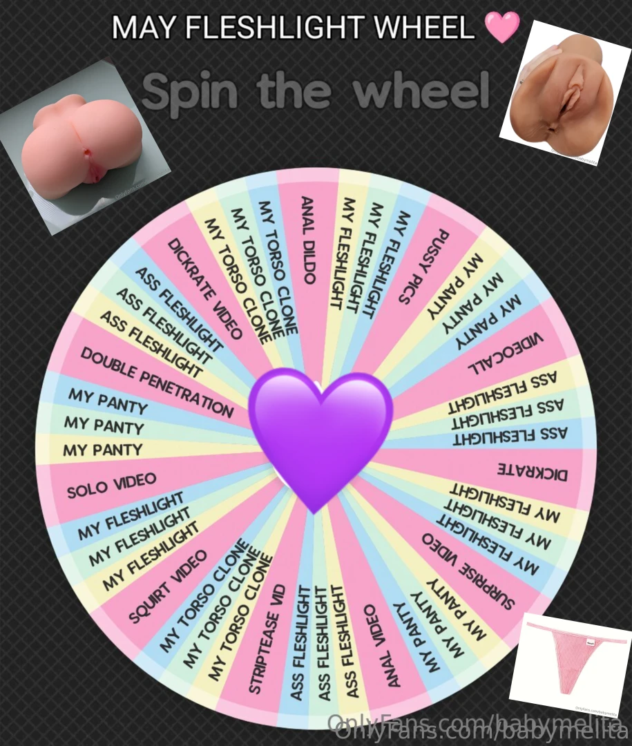 May fleshlight wheel nbsp 10 spin please allow up to 2-3 days for 