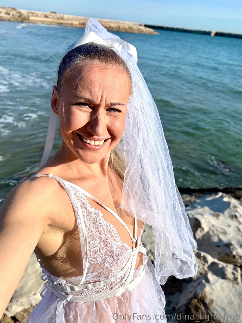 Wearing a wedding outfit by the sea no groom in sight but hey at least part 1 