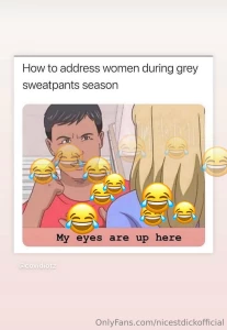 Sweat pants season part 2