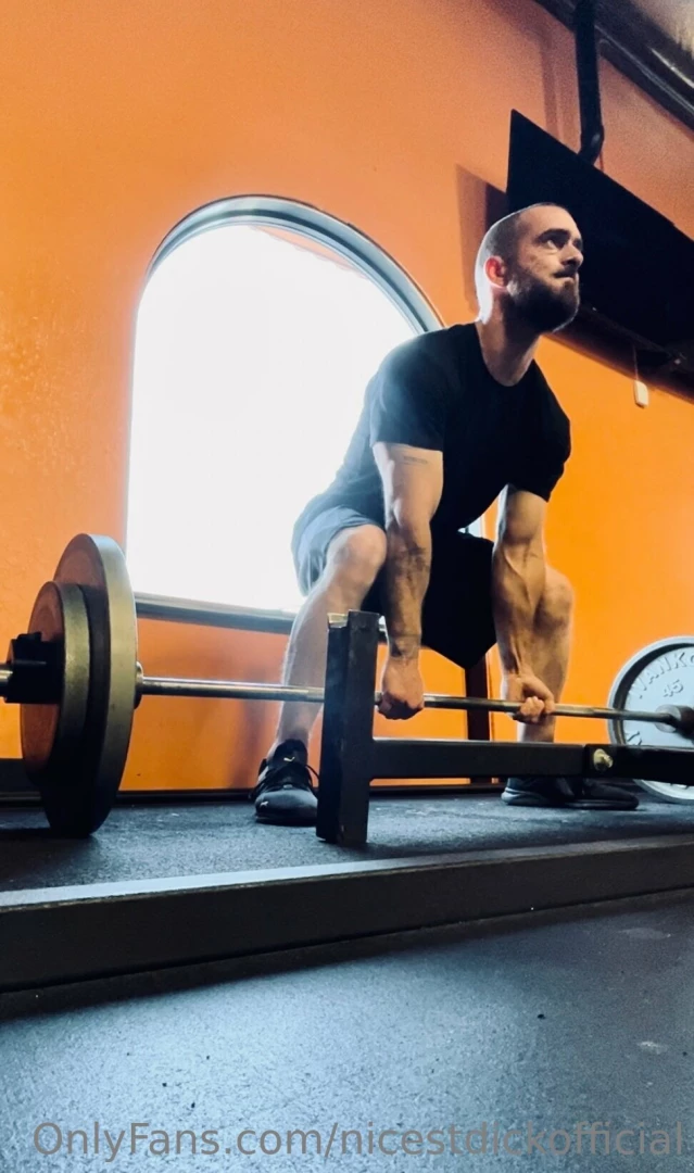 Back is feeling better time to fuck it up again 