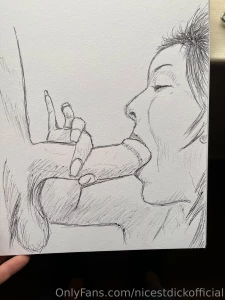 You guys ever draw porn im such a perv but yes that s my dick and a