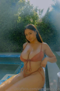 Sitting by the pool you should join dont worry the water is warm