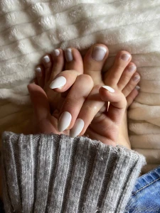 Cum on my new nails dad