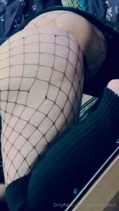 Fishnets can catch your full attention on me can t they