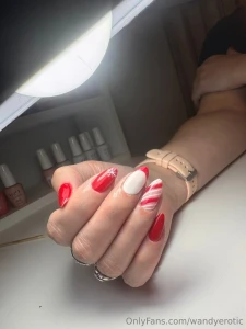 Do you like my christmas nails part 1