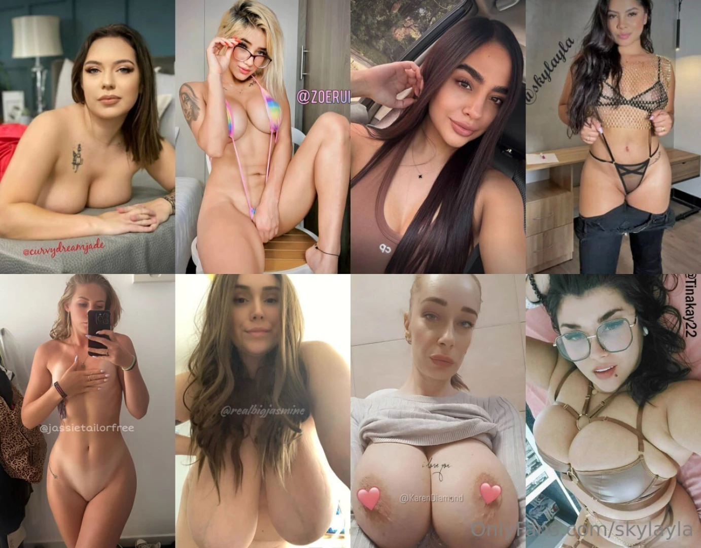 Curvydreamjade zoeruizz emilylopez777 skylayla jassietailorfree 
