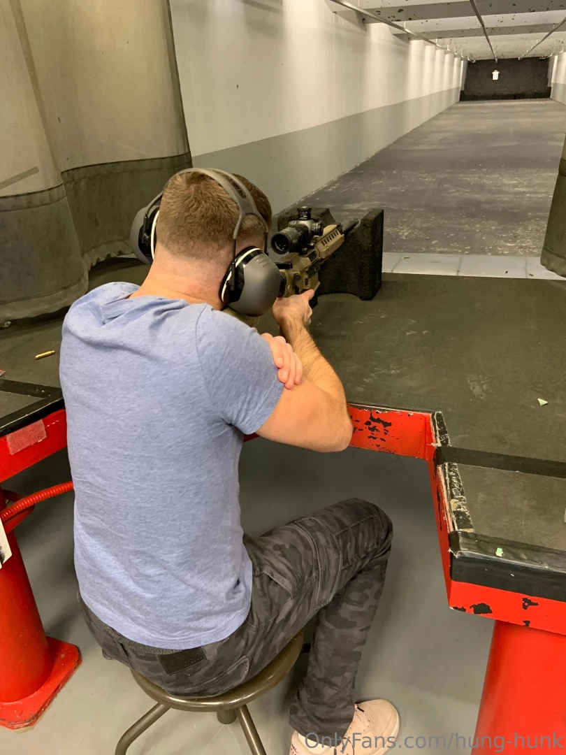 Yeah your man can shoot too lol swipe to see the target rifle bay with 