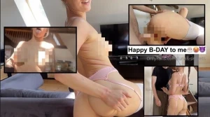 Das war krass zum geburtstag bestelle ich mir einen orgasmus hey mein