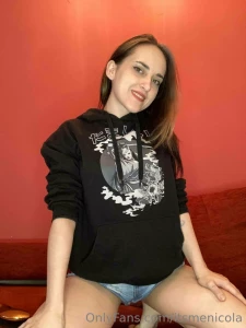 A rare photo of me in comfy clothes