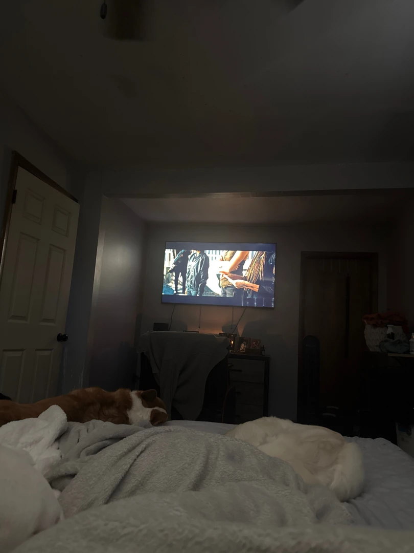 Already cozied up in bed how bout you 