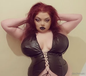 Know you needed more of this goth domme mommy look wanting to ruin my part 7