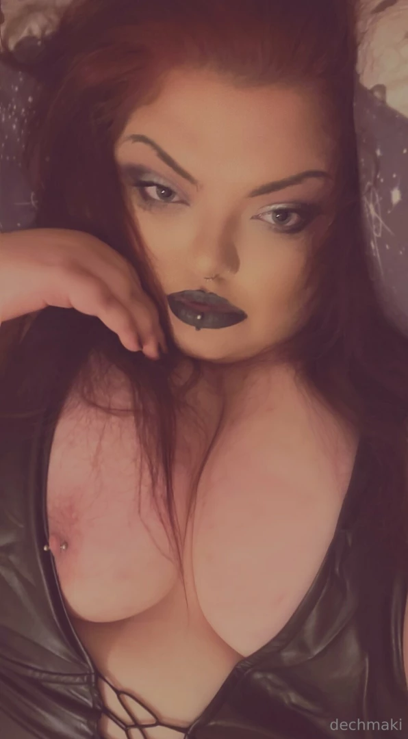 Know you needed more of this goth domme mommy look wanting to ruin my part 6 
