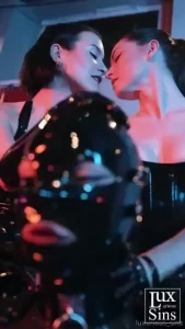 Even more lesbian latex domination - two more short and stylish videos
