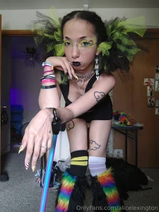 Happy pride month this was my pride attire if you know the flag on my part 1