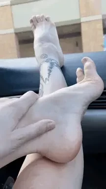 You wish were caressing them instead massaging and rubbing lotion into 