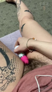 Sneaky late night dildo fun