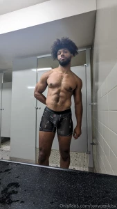 Showing off after the gym workout unlock to see it all