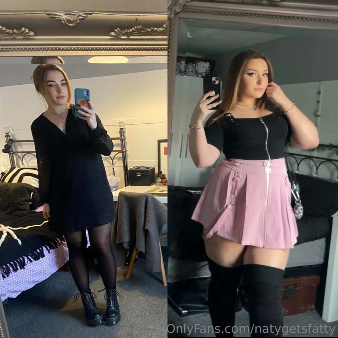 Merry christmas eve everyone here s me last christmas vs now about 5st 