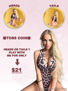 Guys let s play heads or tails one roll - 21 try your luck with me