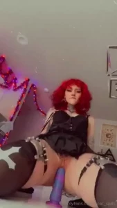 Watch me ride this dildo baby part 1