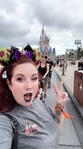 Was able to see mickey s not so scary halloween bash before were part 2
