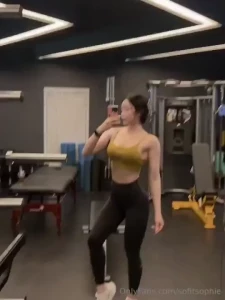 Sneak peek at the gym sorry for the shaking hand
