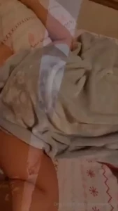Your stepmom is a deep sleeper so you sneak in for a groping session
