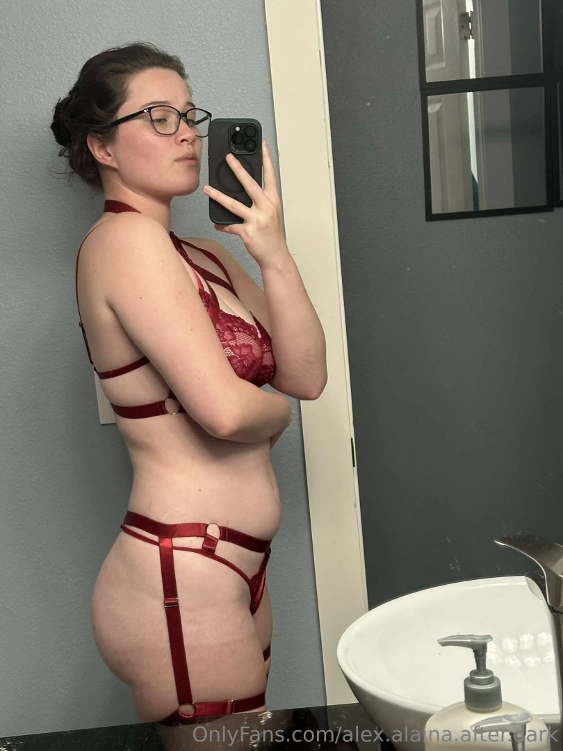 Alex was pleased with how much i appreciated this lingerie set last 