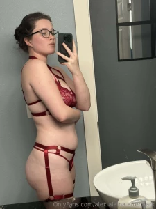 Alex was pleased with how much i appreciated this lingerie set last