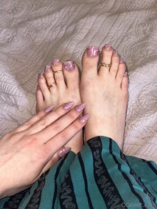 Freshly painted freshly teased now they want your tongue