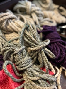 Ropes can be so versatile want me tightly hogtied struggling or spread