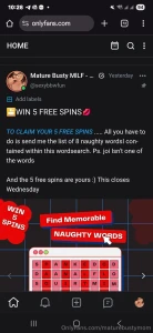 Meanwhile over on my paid page i m giving away free wheel spins just