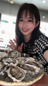 Finally got to have my favourite oyster from funny bay eating